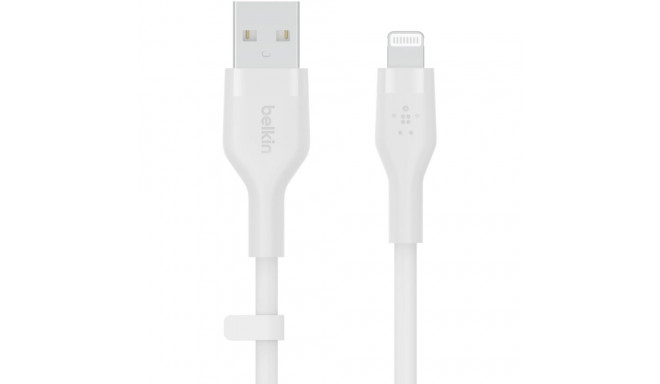 "Belkin Flex Lightning/USB-A. Apple zert.. 1m. weiß"