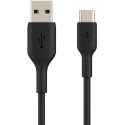 "Belkin USB-C/USB-A Kabel PVC, 15cm, schwarz"