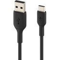 "Belkin USB-C/USB-A Kabel PVC, 15cm, schwarz"