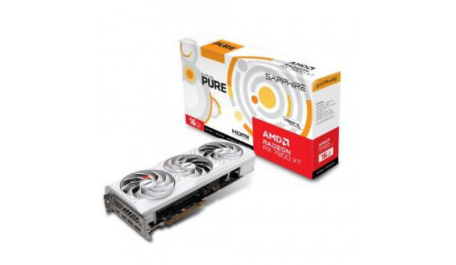 Sapphire videokaart AMD Radeon RX 7800 XT 16GB GDDR6 256bit PCIE 4.0 16x 2xHDMI 2xDisplayPort 