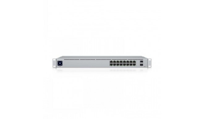 UBIQUITI 16-PORT, LAYER 2 POE SWITCH WITH A SILENT, FANLESS COOLING SYSTEM