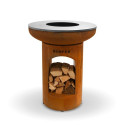 Bonfeu Bonbiza Open rusty garden fire pit 8002R