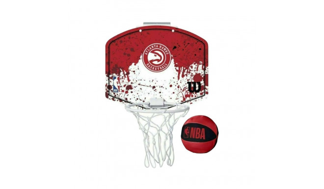 Basketball board Mini Wilson NBA Team Atlanta Hawks Mini Hoop WTBA1302ATL (One size)
