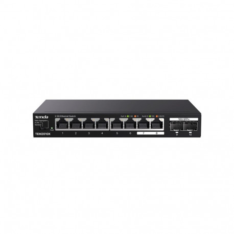 Tenda TEM2010X võrgulüliti 2.5G Ethernet (100/1000/2500) lauaarvuti must