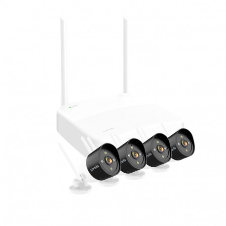 Tenda videovalve komplekt K4W-3TC 4-kanaliline juhtmega ja juhtmevaba
