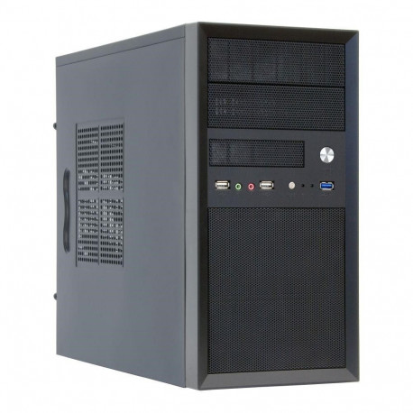 Chieftec Mesh MidiTower LCX-01SLSLB hõbedane 400 W
