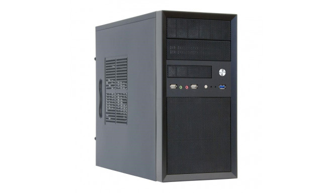 Chieftec Mesh MidiTower LCX-01SLSLB Silver 400 W