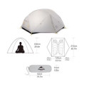 Naturehike tent MONGAR 2 M FOREST GREEN Green