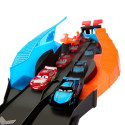 Disney Pixar Cars Disney and Pixar Cars Glow Racers Launch & Criss-Cross Glow Race Playset