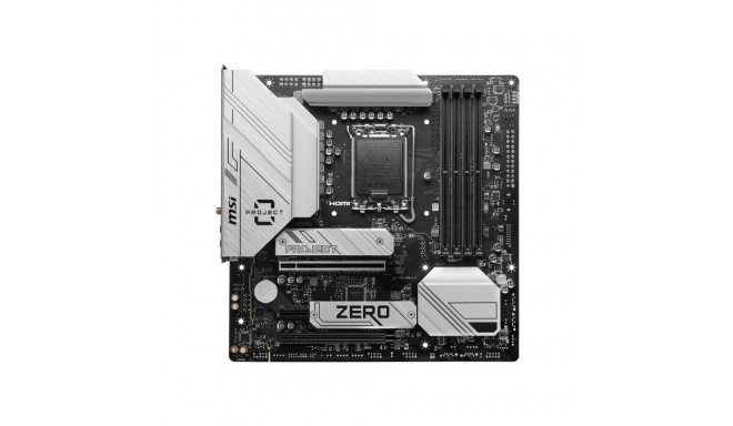 MSI B760M Ptoject Zero Intel B760 LGA 1700 micro ATX emaplaat