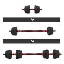 Barbells-Strap 2in1 SGP30 HMS 30kg