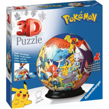 Ravensburger Pokemon 3D puzzle 72 pc(s) Cartoons
