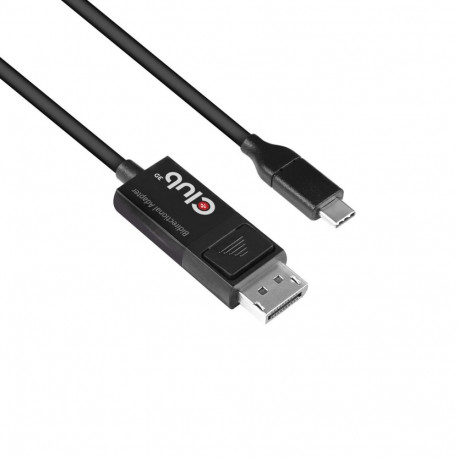 CLUB3D kaabel USB Type C - DP 1.4 8K60Hz M/M 1.8m