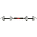 Coloured barbells with barbell function in a case HMS SKC20 2 x 10 kg