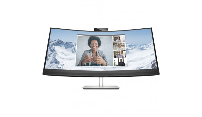 HP E34m G4 WQHD Curved USB-C Conferencing Monitor