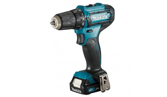 Makita DF333DSAE juhtmeta puur 1700 RPM võtmeta 1.2 kg Must, Sinine