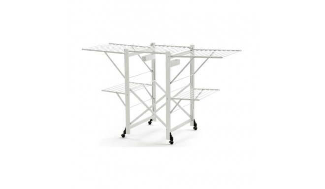 ARREDAMENTI GABBIANO Drying rack on wheels - 175 x 67 cm, White