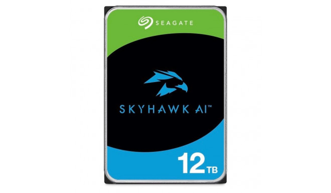 Seagate SkyHawk AI sisemine kõvaketas 12 TB 7200 p/min 512 MB 3.5" Serial ATA III (ST12000VE003)