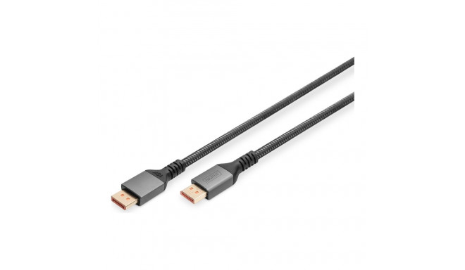 Digitus 16K DisplayPort Connection Cable, Version 2.1, 80G | DisplayPort | 1 m