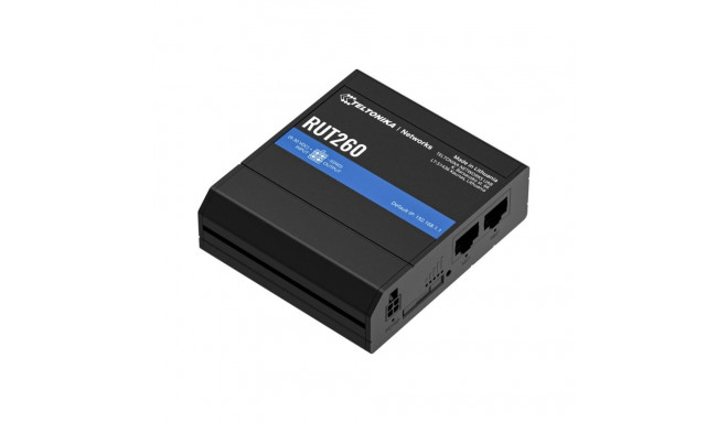 LTE Cat 6 Ruuter | RUT260 | 802.11n | 10/100 Mbit/s | Ethernet LAN (RJ-45) pordid 2 | Võrgusilma Tug