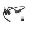 Shokz OpenComm2 Luujuhtivustehnoloogia ja mürasummutava mikrofoniga kõrvaklapid ja USB-A-adapter, mu