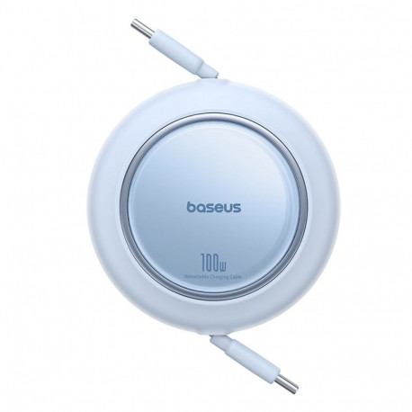 Cable USB C - USB C 100W 2m retractable galaxy blue Free2Pull BASEUS