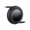 Cable USB C - USB C 100W 1.5m retractable black Free2Pull BASEUS