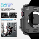 Spigen Rugged Armor Case for Apple Watch 10 46mm - Gray