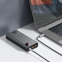 Baseus Adaman Metal 65W 20000mAh Powerbank with Baseus Xiaobai USB-C 60W (20V/3A) 50cm Cable - Black