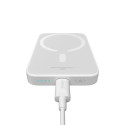 Baseus Magnetic Mini 6000mAh 20W Power Bank with Simple Series USB-C Cable - White