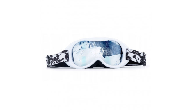 Qunature Panda Ski Goggles for Kids - Black/White