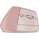 Logitech Lift -hiiri, pinkki