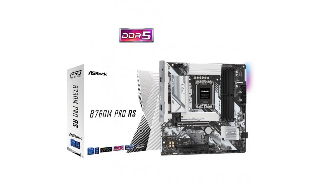 Motherboard B760M Pro RS s1700 4DDR5 DP/HDMI mATX