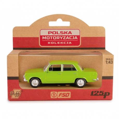 PRL vehicle Fiat 125p green