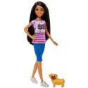 Doll Barbie Ligaya with dog