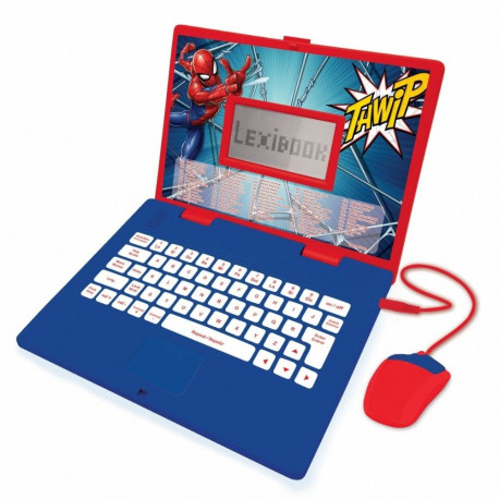 Spider-Man Trilingual Educational Laptop UA/ENG/PL 186 Activities