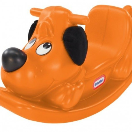 Orange Rockin' Puppy Rocker