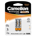 Camelion Rechargeable Batteries Ni-MH 2x AAA (R03) 1100mAh