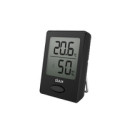 Duux Sense Hygrometer + Thermometer  Black  LCD display