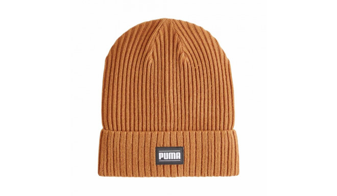 Czapka Puma Ribbed Classic Cuff Beanie jany brąz 024038 12 Senior