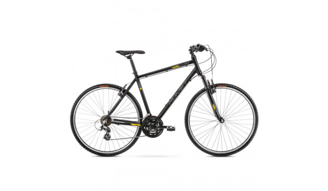 ROMET Orkan M (2022) 28" 19" M, must/kollane