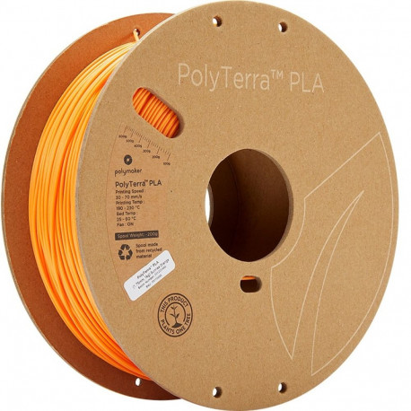 PLA filament 3D-printerile Polymaker PolyTerra Sunrise Orange, oranzh 1.75 mm, 1 kg