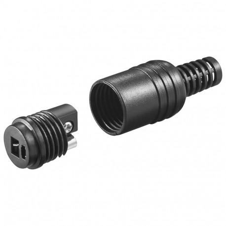 Speaker Socket with screw connection and cable protector