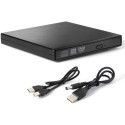 RoGer external CD/DVD drive Slim USB 2.0