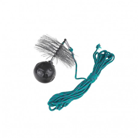 Geko Ümar Traat Kaminaharja PVC 250mm G66726, 175mm, 1.7kg, 10m, terasest traadist, karabiin