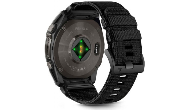 Tech-Protect ремешок для часов Nylon Classic Garmin fenix 5X/5X Plus/6X/6X Pro/7X/8 51mm, must