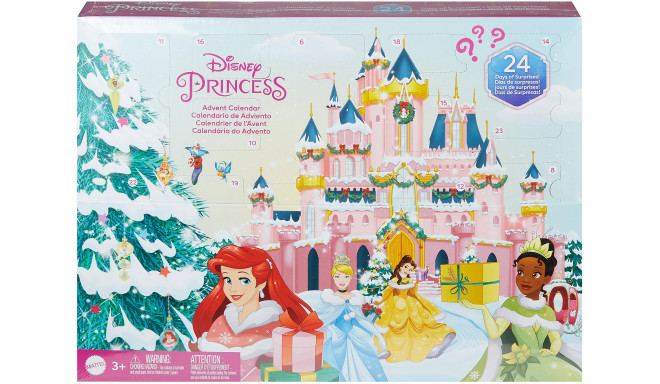 Mattel advent calendar Disney Princess