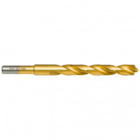 Wiertło do metalu Baildon DIN 338 RN 13 mm, HSS TiN (S), 151-101 mm (chwyt 3-płaszczyznowy)