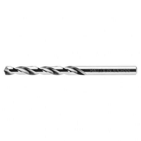 Wiertła do metalu Baildon BASIC DIN 338 RN NWKa 9,5 mm, HSS (S), 125-81 mm, wie (5 tk.)