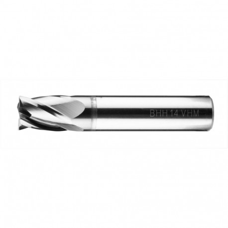 Frez węglikowy Baildon DIN 6527 K FWP4K 14 mm, VHM TiAlN, Z4, 75-14 mm